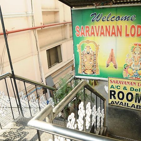Saravanan Lodge Madrás Exterior foto